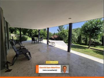Propriété d’architecte contemporaine unique– Prestations hau. 210m² La Romieu