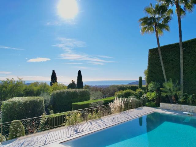 Propriété d’exception Nice Gairaut Vue mer panoramique – Domaine privé sécurisé