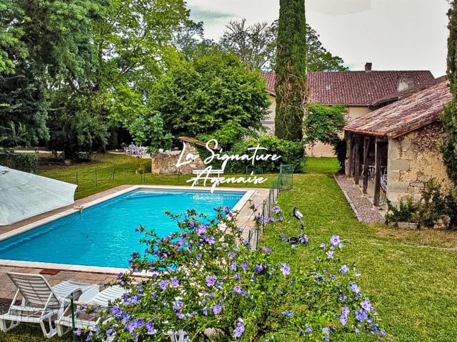 Propriété de 297m² avec terrain arboré de 2 hectares et 5214 297m² Nérac