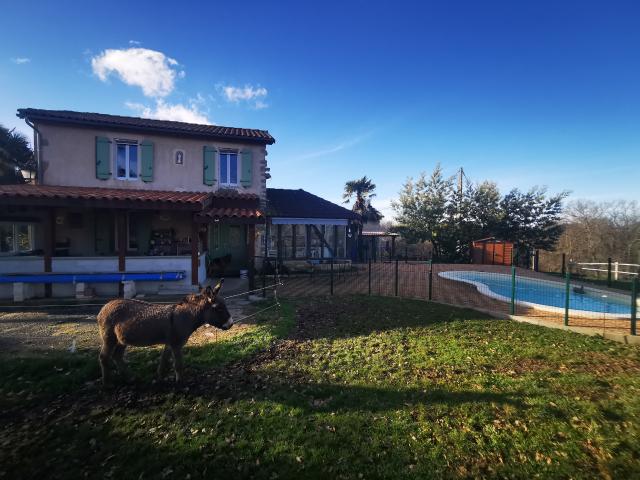 Propriété de 2 maisons avec piscine sur 11ha Armous et Cau Gers