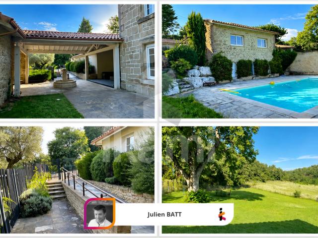 PROPRIETE DE 373 M2 HABITABLES SUR 3.3 HA DE TERRAIN