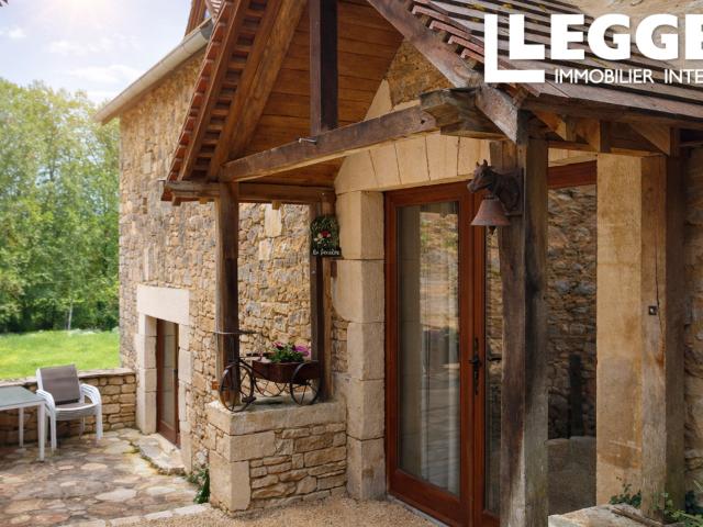 Propriété de caractère avec 3 maisons, piscine, dépendances Vue panoramique Périgord Noir | Dordogne