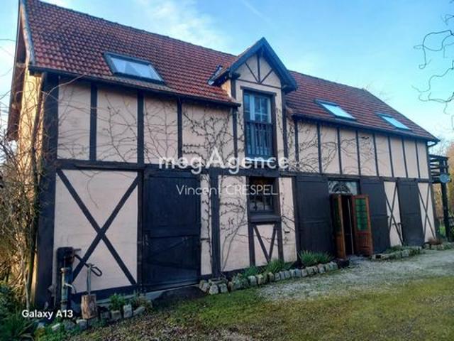 Propriété de caractère 5 pièces 157m2 avec étang, gîte et terrain 2,7 ha
