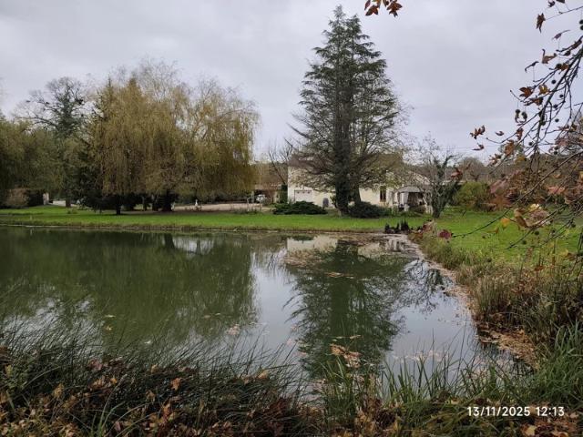 ? Propriété de caractère avec étang et sources naturelles – Villamblard 24