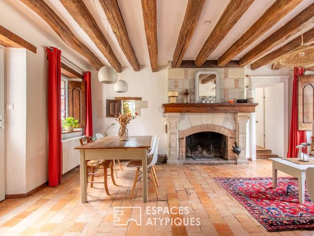 Propriété de caractère chargée d'histoire 130m² Rochefort sur Loire