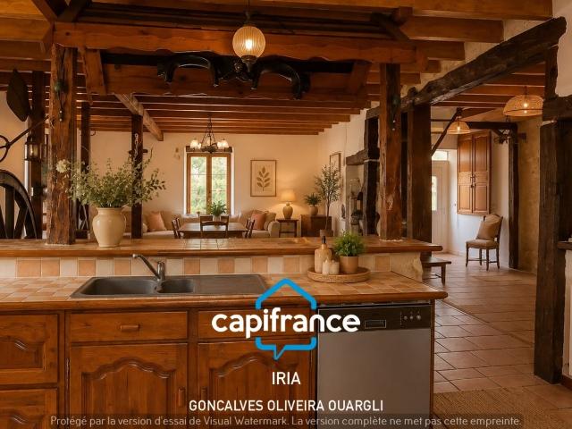 Propriété de caractère – Corps de ferme d'exception sur 1,5. 340m² Lacaussade