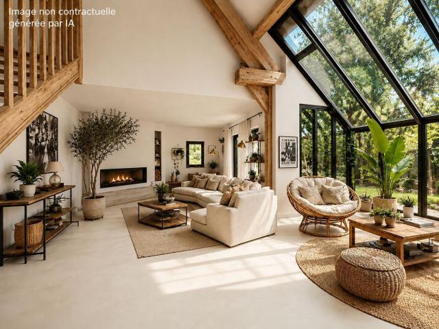 Propriété de caractère dans un cadre naturel privilégié 162m² Feucherolles