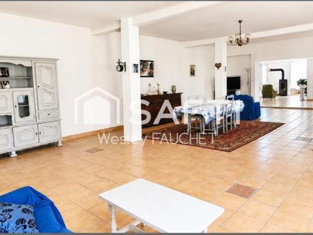 Propriété de caractère de 480 m² avec jardin de 4500 m² et dépendances à Luçay le Mâle