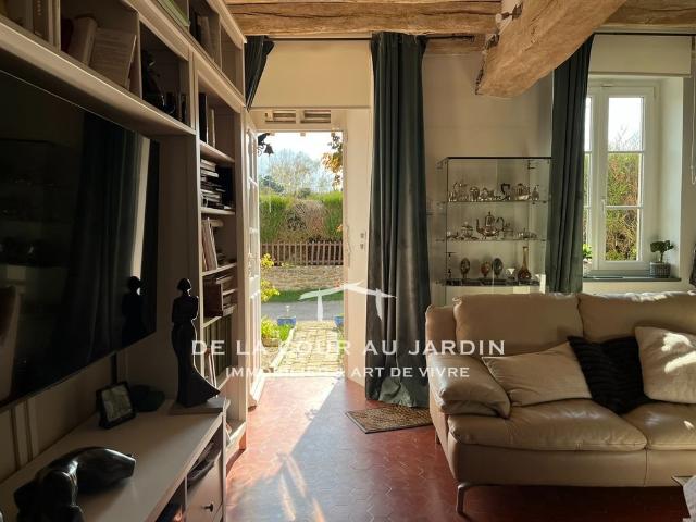 Propriété de charme en Brie: authentique longère et jardin d. 250m² Choisy en Brie