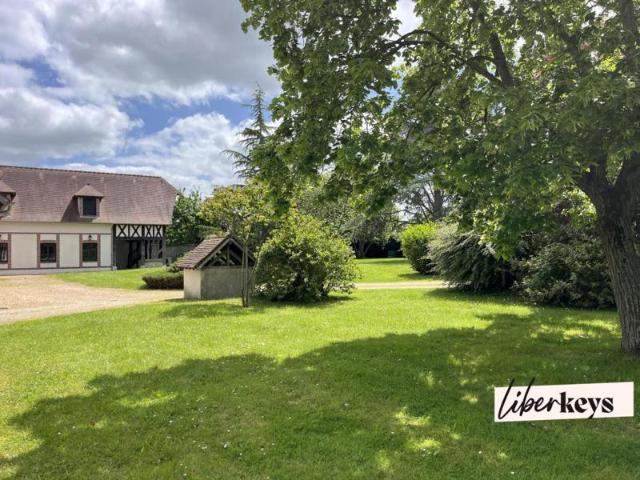 Propriété familiale avec piscine chauffée et maison d’amis – 500 m² aux portes de la Normandie, à 1h20 de Paris