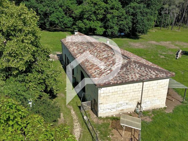 Propriété rare de 2 maisons avec 6 hectares, grange étang et puits
