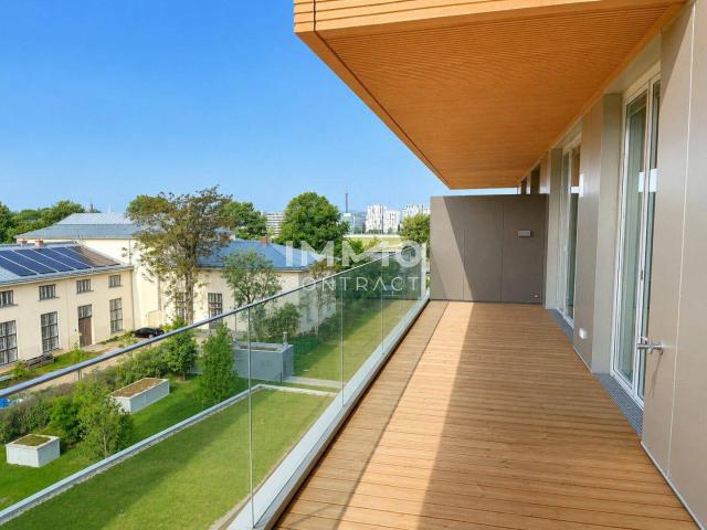 PRATER: PROVISIONSFREI Hochhaus Luxus mit Rooftop Pool, Concierge, Gym, Sauna