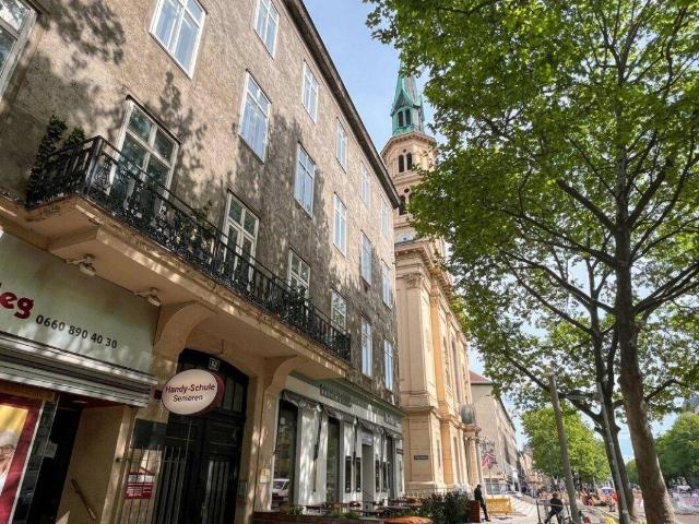Praterstraße / Nestroyplatz Ruhige Altbauwohnung