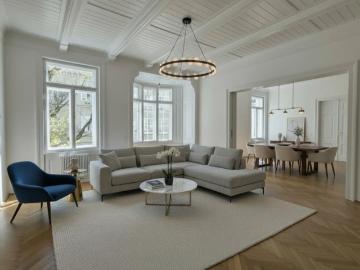 PRACHTVOLLE KOMPLETT SANIERTE ALTBAUWOHNUNG BEIM THERESIANUM 5 ZIMMER
