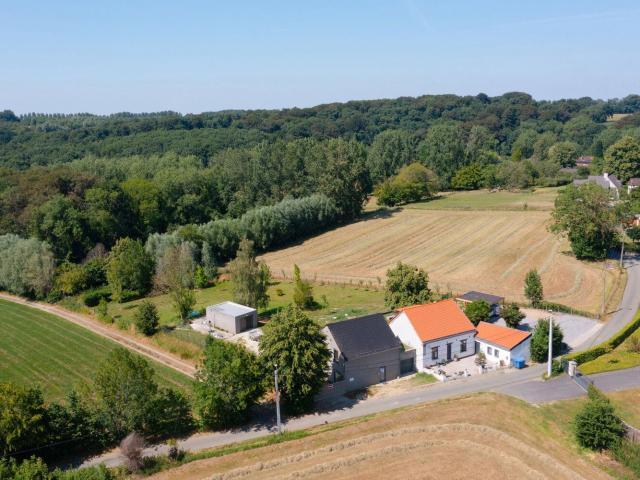 Prachtig gelegen woning met weids uitzicht in Ronse