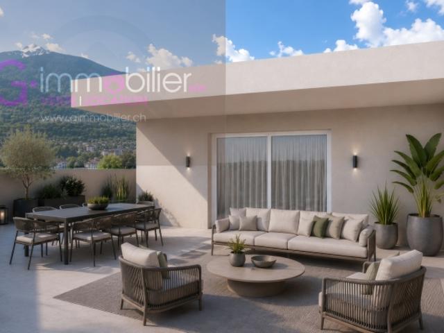 Prächtig – Penthouse mit 3,5 Zimmern, Panoramaterrasse
