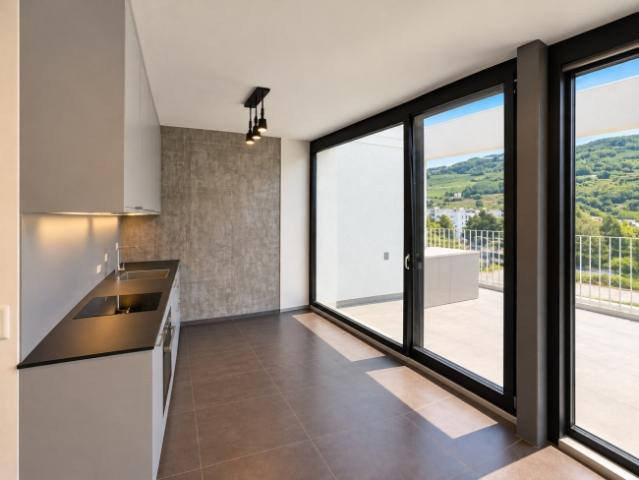 Prächtige 2,5 Zimmer Wohnung in einem modernen Penthouse in Sion