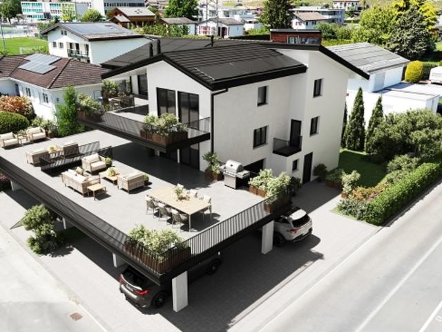 Prächtige 5,5 Zimmer Wohnung mit einer riesigen Terrasse von 210 m²