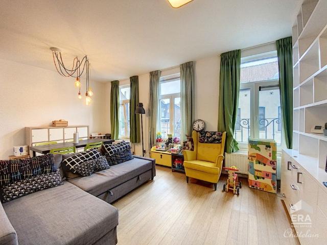 Prachtige duplex met 2 slaapkamers te huur in Elsene