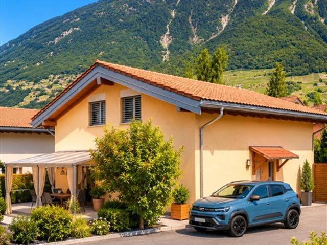 Prächtige freistehende Villa mit 4,5 Zimmern zum Verkauf in Fully