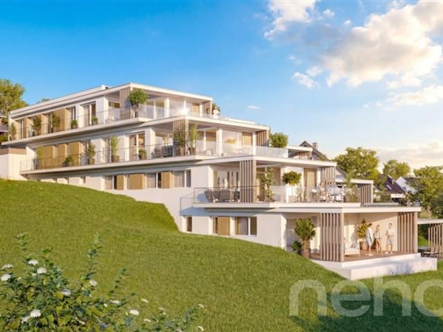 Prächtige, hochwertige 4,5 Zimmer Wohnung mit Terrasse und Seeblick