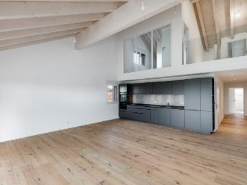 Wunderschönes neues Duplex Haus mit 5,5 Zimmern, 4 Minuten von Romont entfernt – LOT 2.4