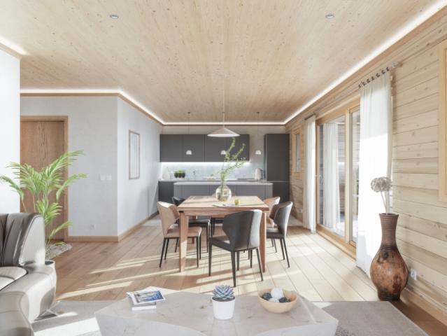 Prächtige Wohnung in einer Neusiedlung in Martenoy