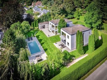 Prächtige zeitgenössische Villa in der Nähe von Lausanne Golf