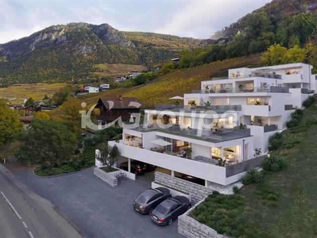 Prachtvolles neues Penthouse mit 5,5 Zimmern in Bramois