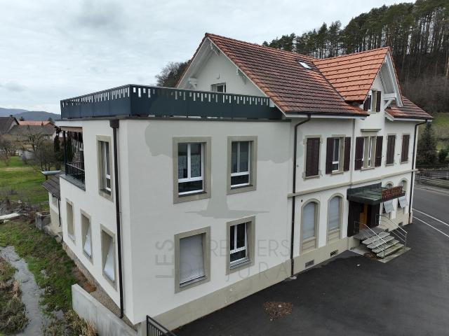Wunderschönes Mehrfamilienhaus mit 5 Wohnungen in Vicques