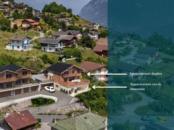 Prächtiges Zweithaus Doppelhaus mit Blick auf den See
