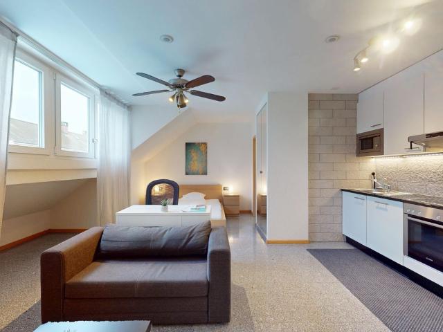 Practical & urban at Train Station SBB Gundeli, Basel Amsterdam Apartments for Rent