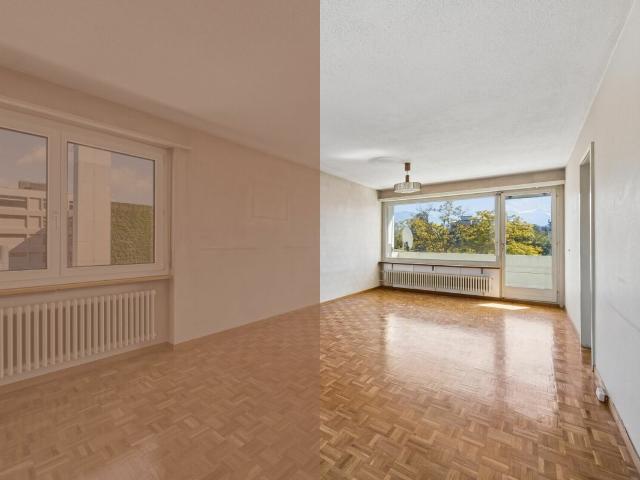Praktische Wohnung mit Perspektiven