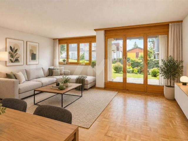 praktische, zentrale, 2½ Zimmer Gartenwohnung