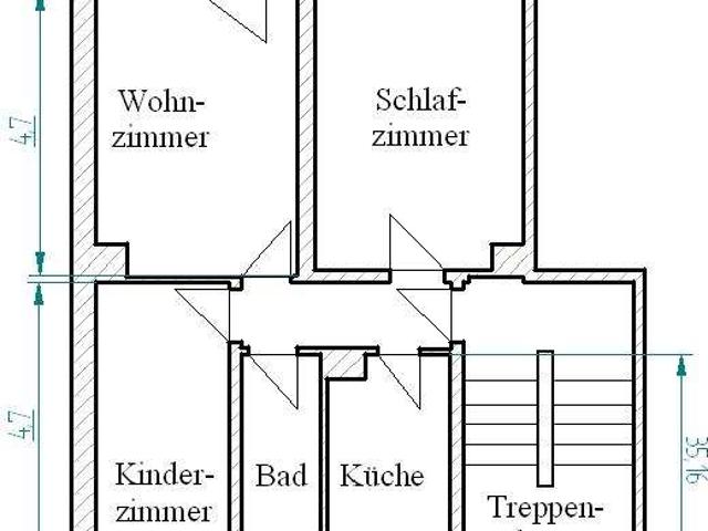 Praktische 3 Raumwohnung ab Oktober zu vermieten