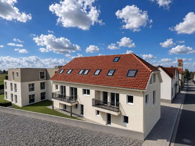 Praktische 3 Zimmer Wohnung mit durchdachter Aufteilung und großem Balkon im KfW40 Neubau WE 5