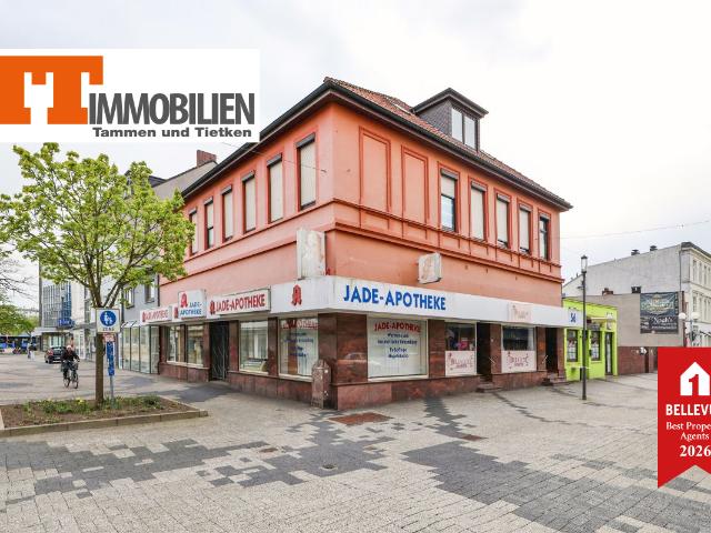 Präsenzlage in Wilhelmshaven: Gepflegtes Wohn und Geschäftshaus mit Garten, Garagen und Potenzial!