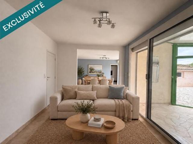 Prête à emménager ! Maison de plain pied avec piscine, véranda et dépendance
