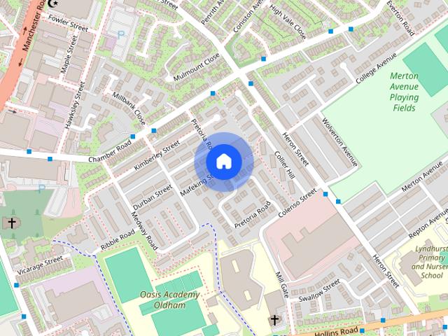 Pretoria Road, Oldham, OL8