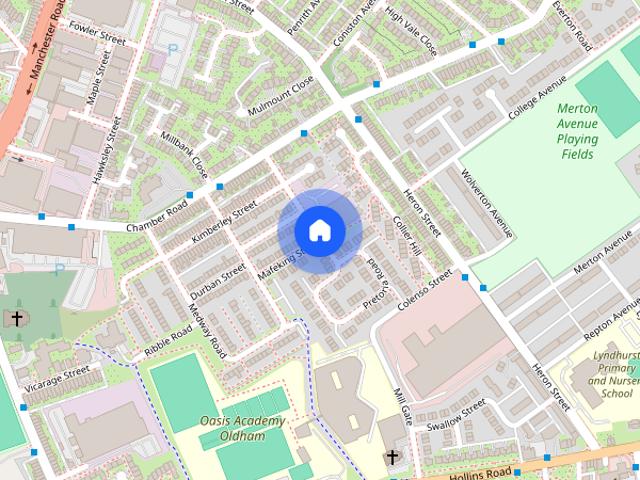Pretoria Road, Oldham, OL8