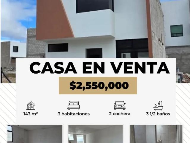 Preventa, Casa Fraccionamiento San Luis II, Pachuca de Soto Hidalgo