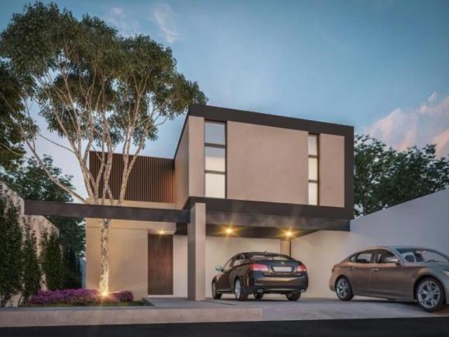 PREVENTA CASA 3 HABITACIONES 3 BAÑOS PRIVADA CON AMENIDADE EN CONKAL