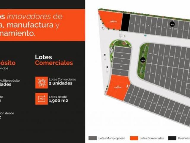 Preventa lote En Futura Park, bodegas industria ligera