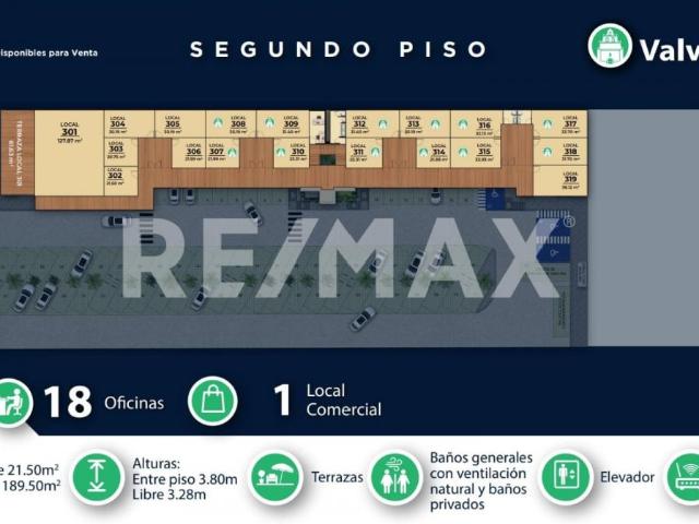 PREVENTA OFICINAS PLAZA VALVANUZ QUERETARO