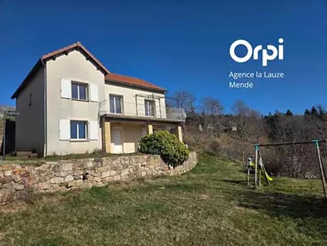 Prévenchères 48800 Achat / Vente maison 4 pièces t4 jardin terrasse