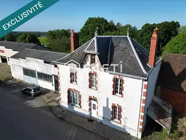 Préveranges 18370 Achat / Vente maison 4 pièces t4 parking
