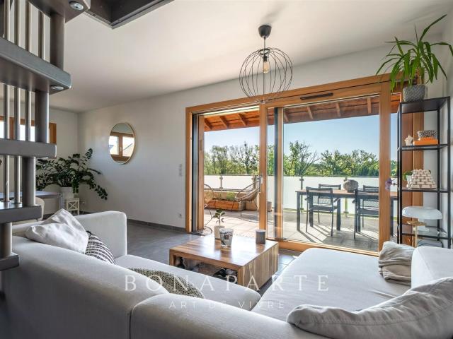 Prévessin – Duplex dernier étage 133m² Prévessin Moëns