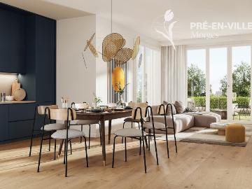 Pré en Ville – B1 – Neue 2,5 Zimmer Wohnung im Erdgeschoss
