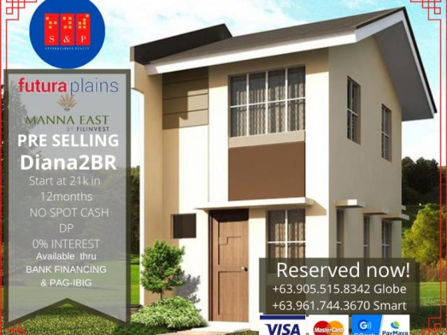Pre selling Single Attached 2 Bedroom wit parking in Teresa Rizal