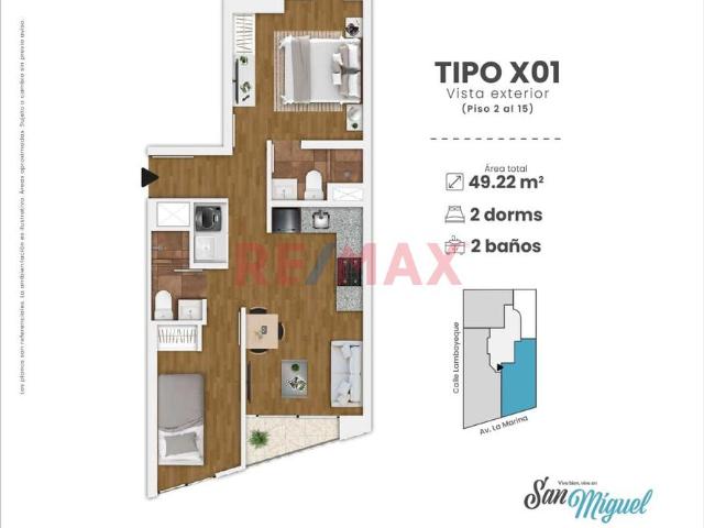 Pre –Venta Proyecto Exclusivo En San Miguel Con Eco Depas